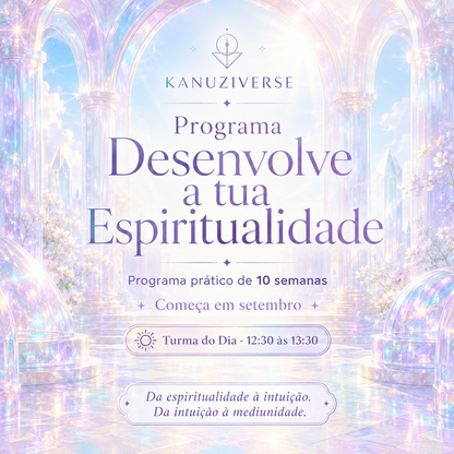 Programa Desenvolve a tua Espiritualidade - Setembro - 10 semanas
